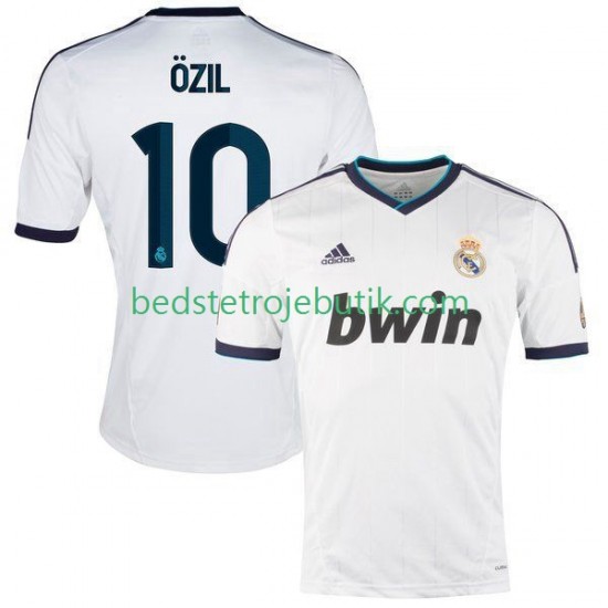 Real Madrid Ozil 2012 2013 Retro Mænd Hjemmebane Fodboldtrøje Kortærmet