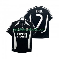 Real Madrid RAUL 7 2007 Retro Mænd 3. Valg Fodboldtrøje 2006 Kortærmet