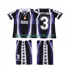 Real Madrid ROBERTO CARLOS 3 1997 Retro Børn 3. Valg Fodboldtrøje 1998 Kortærmet