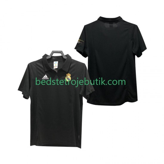 Real Madrid 2003 Retro Mænd Udebane Fodboldtrøje 2002 Kortærmet
