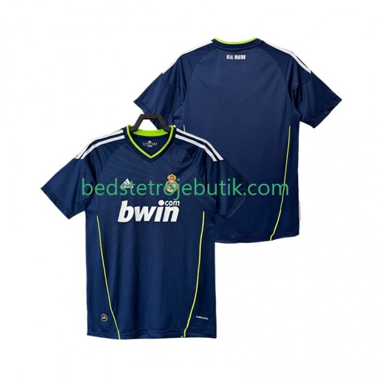 Real Madrid Retro Mænd Udebane Fodboldtrøje 2011 2010 Kortærmet
