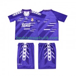 Real Madrid 1994 1996 Retro Børn Udebane Fodboldtrøje Kortærmet