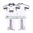 Real Madrid 2001 Retro Børn Hjemmebane Fodboldtrøje 2002 Kortærmet