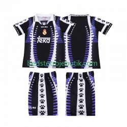 Real Madrid 1997 Retro Børn 3. Valg Fodboldtrøje 1998 Kortærmet