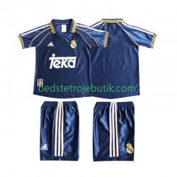 Real Madrid Retro Børn 3. Valg Fodboldtrøje 1999 1998 Kortærmet