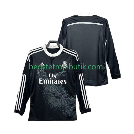 Real Madrid 2014 2015 Retro Mænd 3. Valg Fodboldtrøje Langærmet