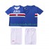 Sampdoria 1990 1991 Retro Børn Hjemmebane Fodboldtrøje Kortærmet