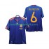 Spanien Andres Iniesta 6 Retro Mænd Udebane Fodboldtrøje 2010 Kortærmet
