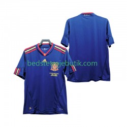 Spanien Retro Mænd Udebane Fodboldtrøje 2010 Kortærmet