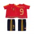 Spanien TORRES 9 Retro Børn Hjemmebane Fodboldtrøje 2008 Kortærmet