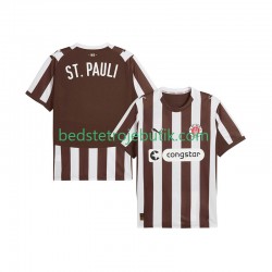 St. Pauli Mænd Hjemmebane Fodboldtrøje 2025-2026 Kortærmet