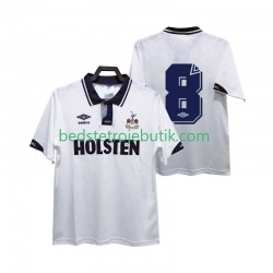 Tottenham Hotspur 8 1991 1993 Retro Mænd Hjemmebane Fodboldtrøje Kortærmet