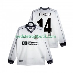 Tottenham Hotspur GINOLA 14 1997 Retro Mænd Hjemmebane Fodboldtrøje 1999 Langærmet