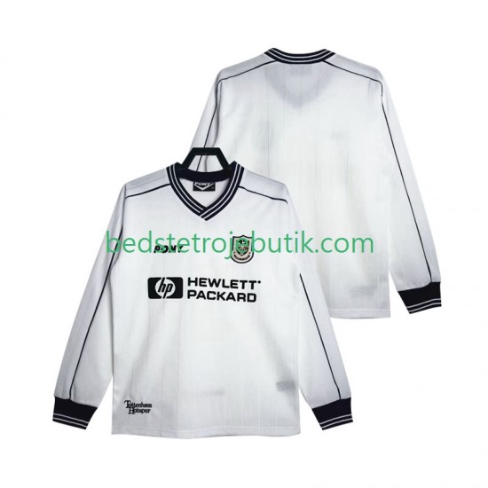 Tottenham Hotspur 1997 Retro Mænd Hjemmebane Fodboldtrøje 1999 Langærmet