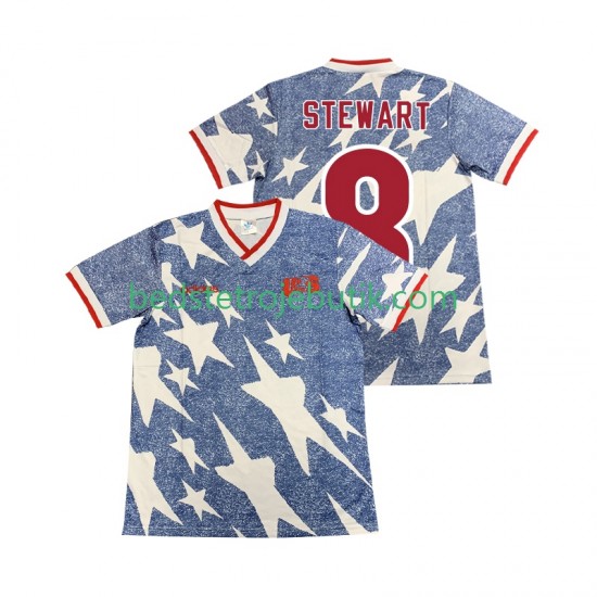 USA STEWART 8 1994 Retro Mænd Udebane Fodboldtrøje Kortærmet