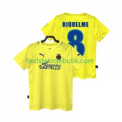 Villarreal CF RIQUELME 8 2005 Retro Mænd Hjemmebane Fodboldtrøje 2006 Kortærmet