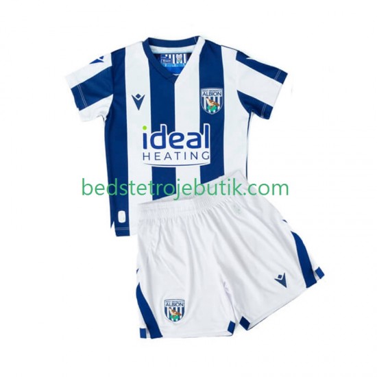 West Bromwich Albion Børn Hjemmebane Fodboldtrøje 2025-2026 Kortærmet