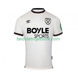 West Ham United Mænd Udebane Fodboldtrøje 2025-2026 Kortærmet