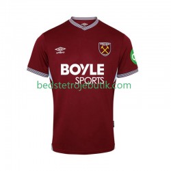 West Ham United Mænd Hjemmebane Fodboldtrøje 2025-2026 Kortærmet