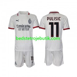 AC Milan Pulisic 11 Børn Udebane Fodboldtrøje 2024-2025 Kortærmet