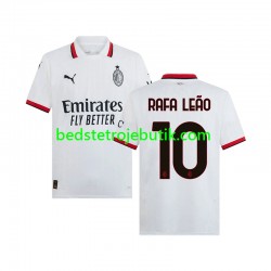 AC Milan RAFA LEAO 10 Mænd Udebane Fodboldtrøje 2024-2025 Kortærmet