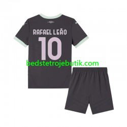 AC Milan Rafael Leao 10 Børn 3. Valg Fodboldtrøje 2024-2025 Kortærmet