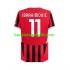 AC Milan Ibrahimović 11 Mænd Hjemmebane Fodboldtrøje 2024-2025 Kortærmet