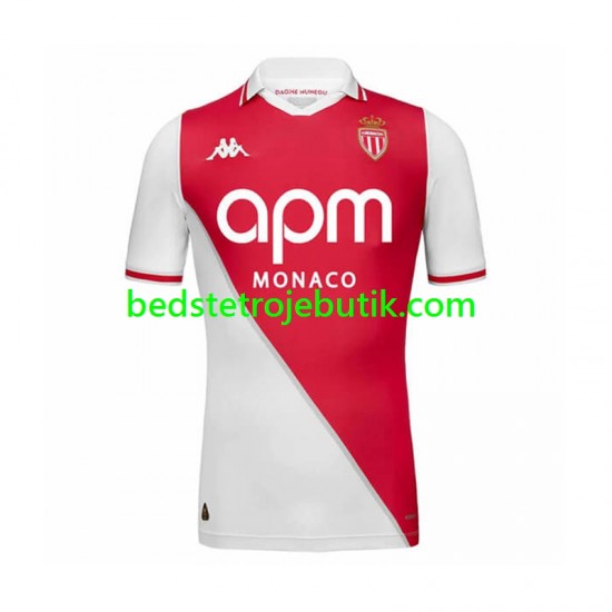 AS Monaco Mænd Hjemmebane Fodboldtrøje 2024-2025 Kortærmet