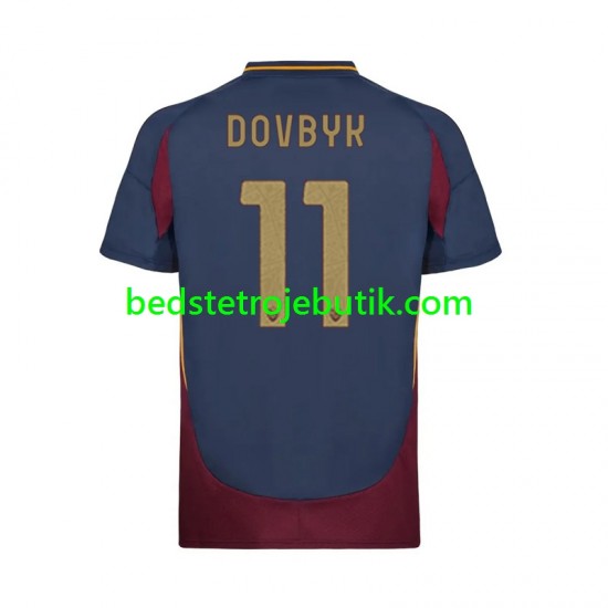 AS Roma Artem Dovbyk 11 Mænd 3. Valg Fodboldtrøje 2024-2025 Kortærmet