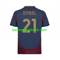 AS Roma Paulo Dybala 21 Mænd 3. Valg Fodboldtrøje 2024-2025 Kortærmet