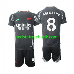 Arsenal Odegaard 8 Børn Udebane Fodboldtrøje 2024-2025 Kortærmet