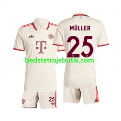 FC Bayern München Muller 25 Børn 3. Valg Fodboldtrøje 2024-2025 Kortærmet