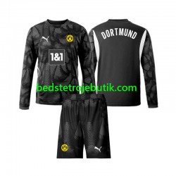 Borussia Dortmund Målmand Børn 4. Valg Fodboldtrøje 2024-2025 Langærmet