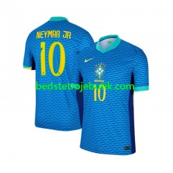 Brasilien Neymar JR 10 Mænd Udebane Fodboldtrøje 2024 Kortærmet
