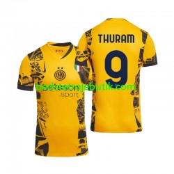Inter Milan Marcus Thuram 9 Mænd 3. Valg Fodboldtrøje 2024-2025 Kortærmet