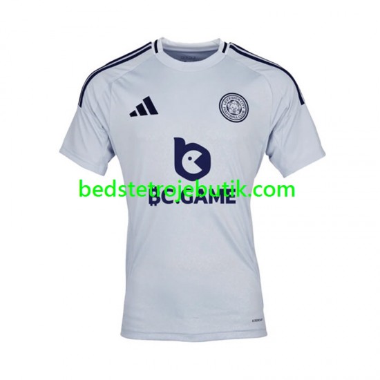 Leicester City Mænd 3. Valg Fodboldtrøje 2024-2025 Kortærmet