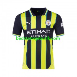 Manchester City Mænd Udebane Fodboldtrøje 2024-2025 Kortærmet