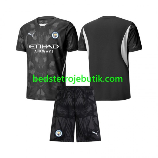 Manchester City Målmand Børn 4. Valg Fodboldtrøje 2024-2025 Kortærmet