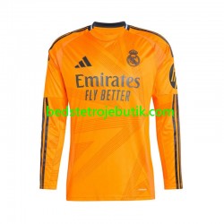 Real Madrid Mænd Udebane Fodboldtrøje 2024-2025 Langærmet