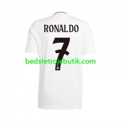 Real Madrid Cristiano Ronaldo 7 Mænd Hjemmebane Fodboldtrøje 2024-2025 Kortærmet