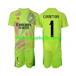 Real Madrid COURTOIS 1 Målmand Børn 4. Valg Fodboldtrøje 2024-2025 Kortærmet