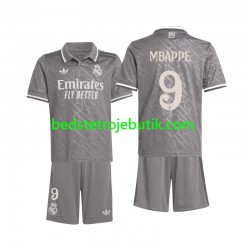 Real Madrid Mbappé Kylian 9 Børn 3. Valg Fodboldtrøje 2024-2025 Kortærmet