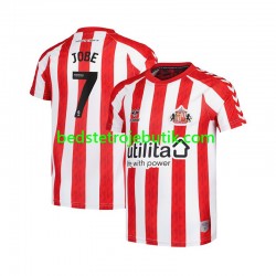 Sunderland Jobe Bellingham 7 Mænd Hjemmebane Fodboldtrøje 2024-2025 Kortærmet