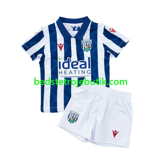 West Bromwich Albion Børn Hjemmebane Fodboldtrøje 2024-2025 Kortærmet