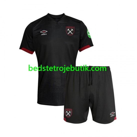 West Ham United Børn Udebane Fodboldtrøje 2024-2025 Kortærmet