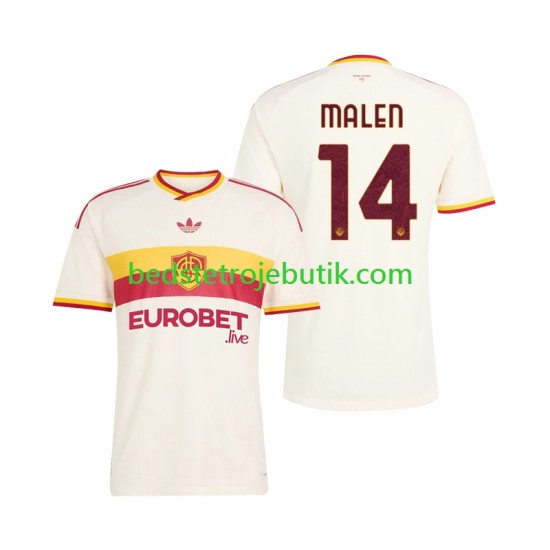 AS Roma Donyell Malen 14 Mænd Udebane Fodboldtrøje 2026-2027 Kortærmet