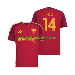 AS Roma Donyell Malen 14 Mænd Hjemmebane Fodboldtrøje 2026-2027 Kortærmet