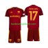 AS Roma Manu Kone 17 Børn Hjemmebane Fodboldtrøje 2026-2027 Kortærmet