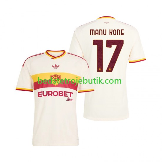AS Roma Manu Kone 17 Mænd Udebane Fodboldtrøje 2026-2027 Kortærmet