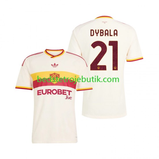 AS Roma Paulo Dybala 21 Mænd Udebane Fodboldtrøje 2026-2027 Kortærmet